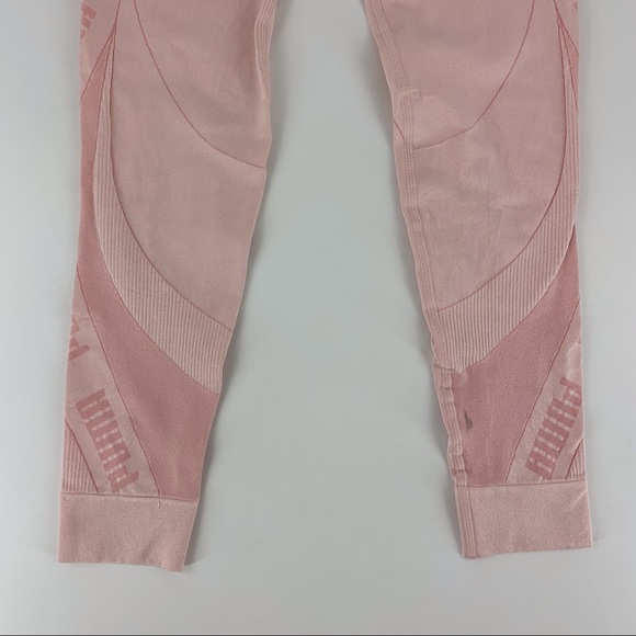 Puma NWT Pink Evostripe Evoknit 7/8 Tights, Small - Picture 4 of 16